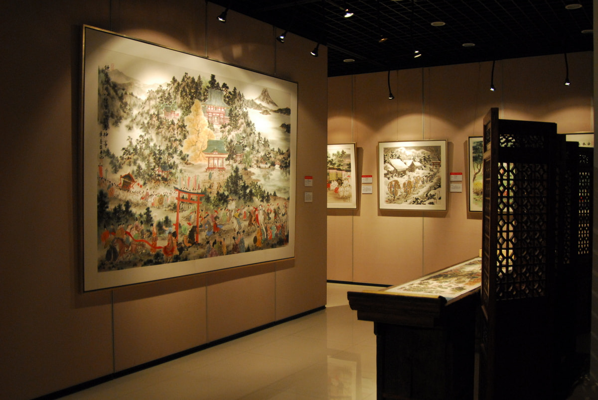 2007上海傅益瑶画展4