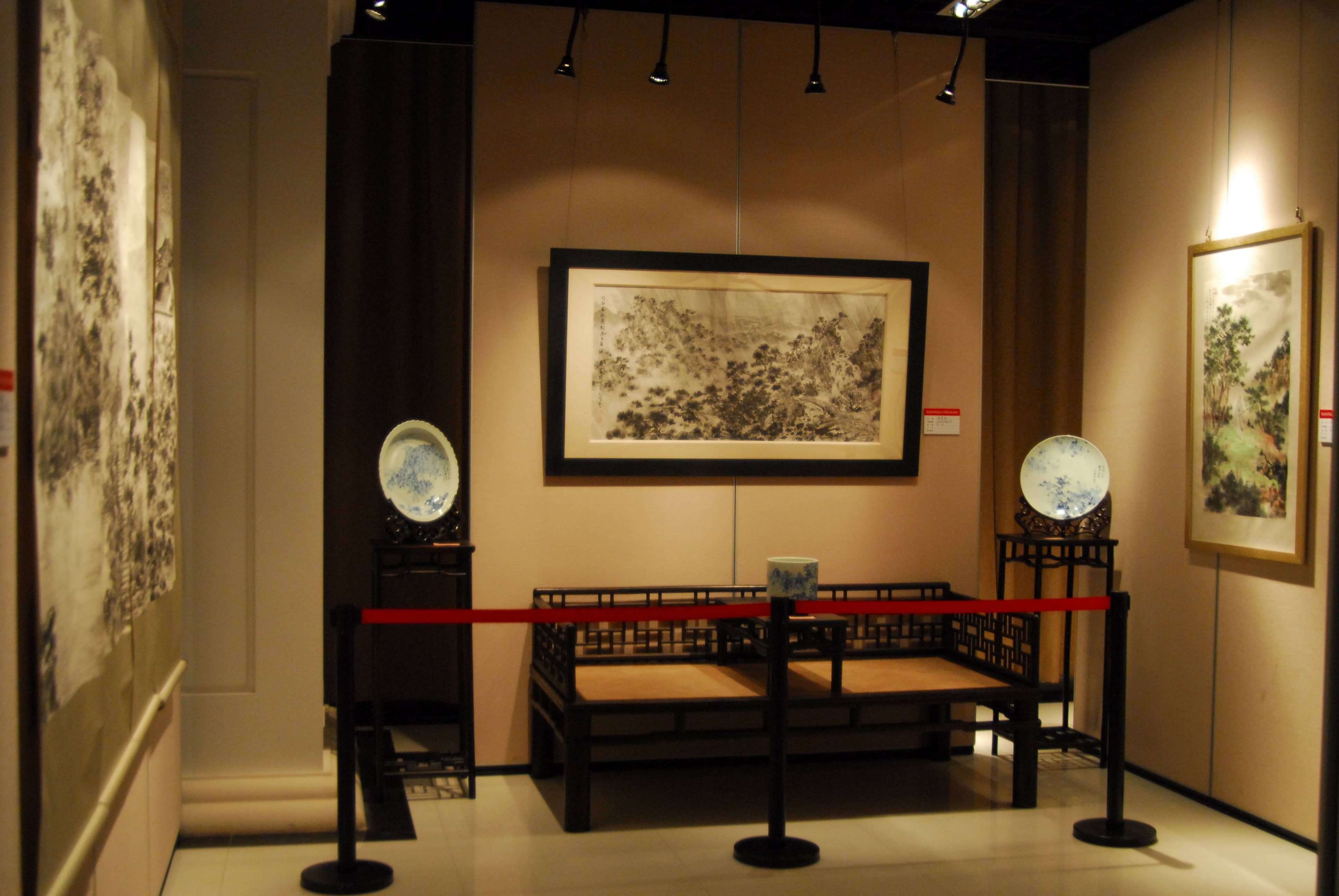 2007上海傅益瑶画展6