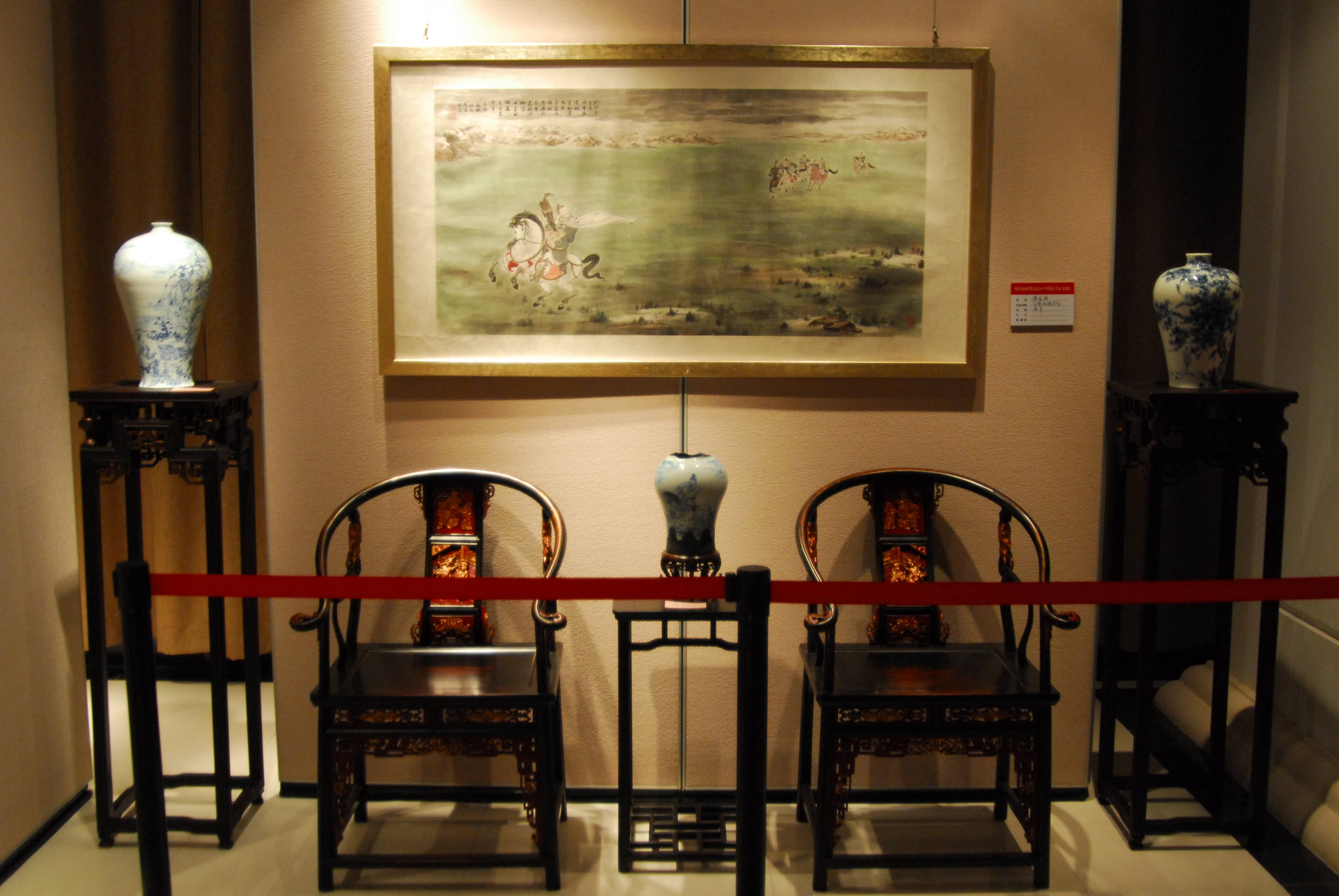 2007上海傅益瑶画展8