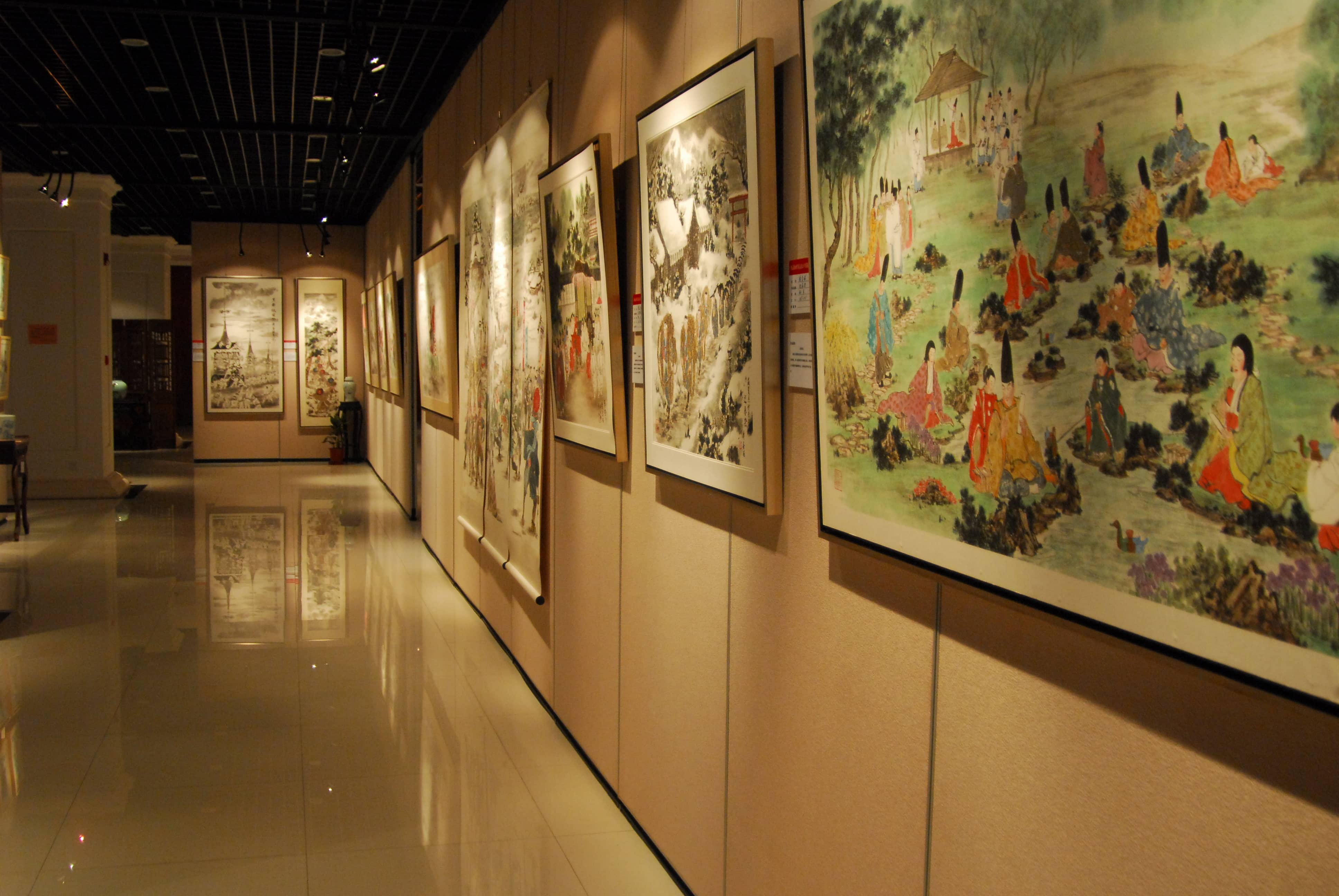 2007上海傅益瑶画展12