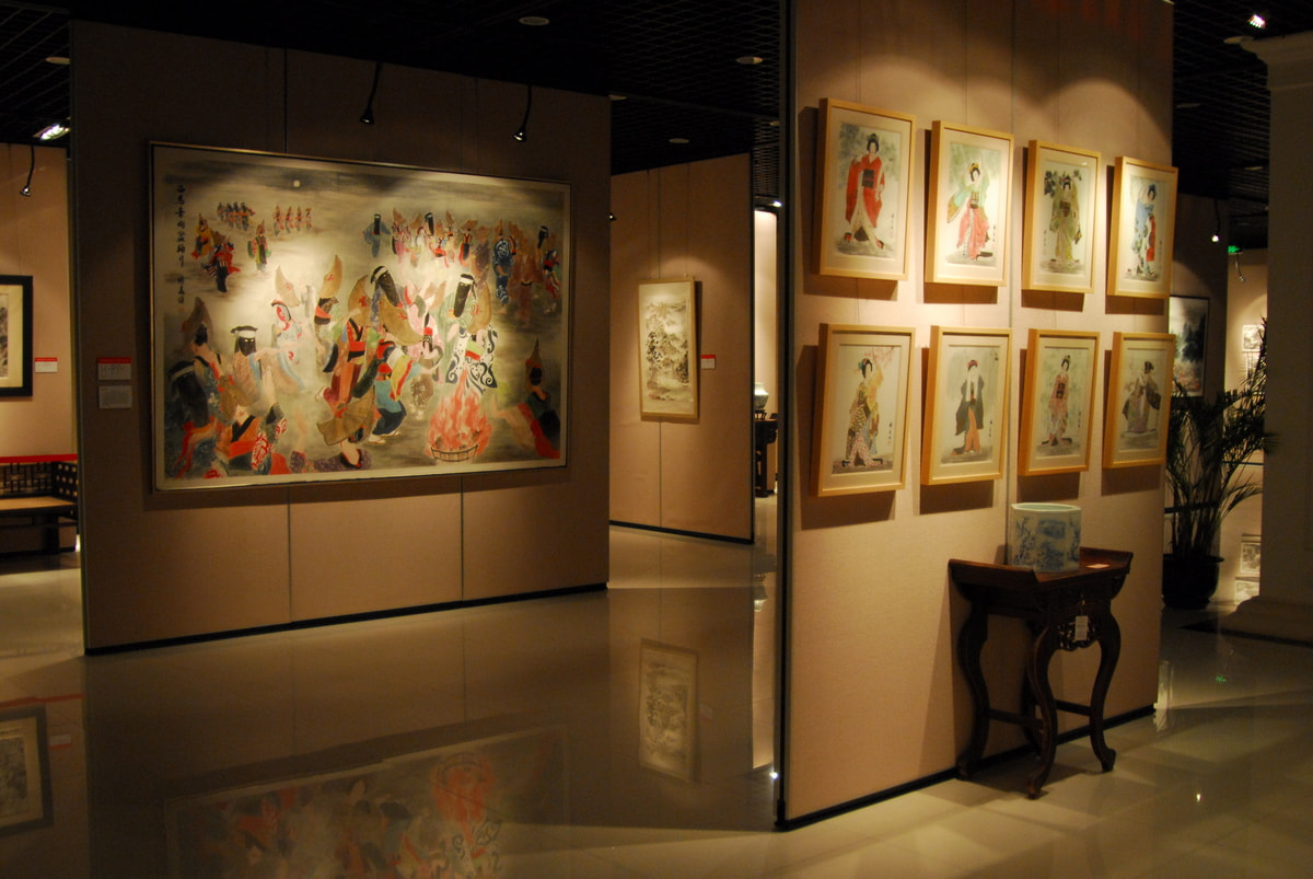 2007上海傅益瑶画展13